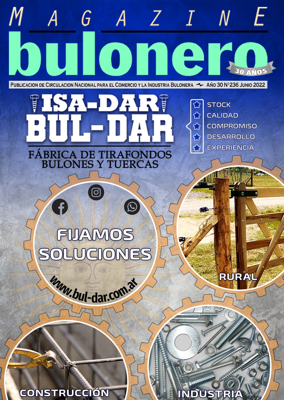 Tapa Magazine Bulonero Junio 236