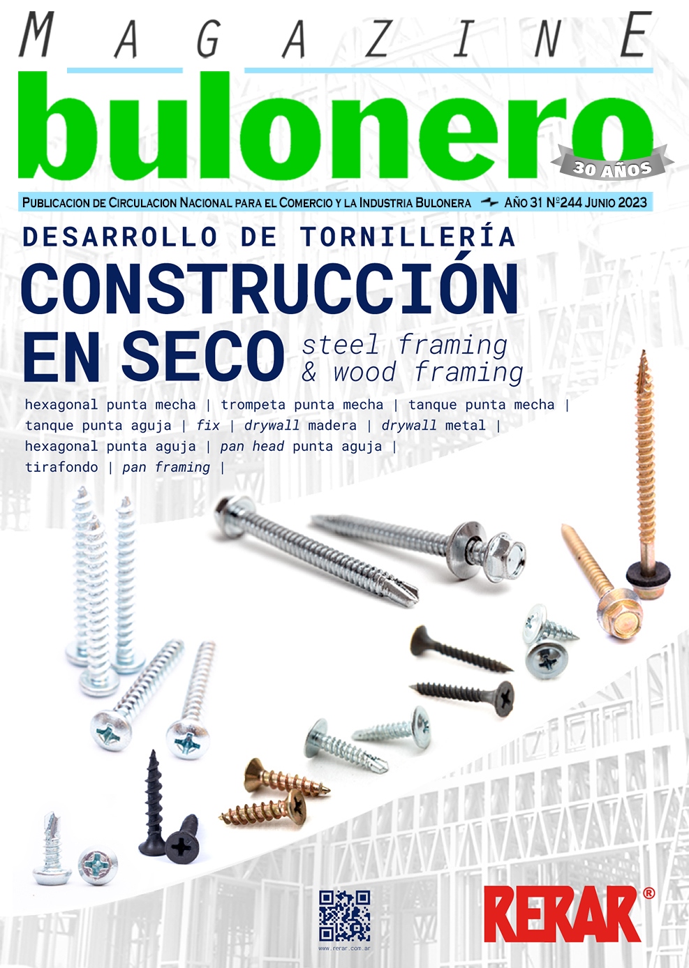 Tapa Magazine Bulonero 244