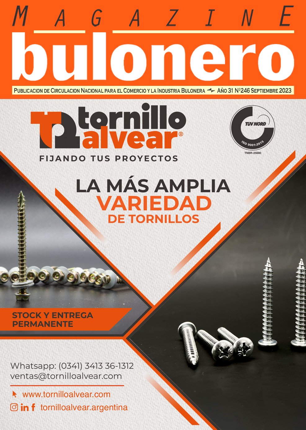 Tapa Magazine Bulonero 246