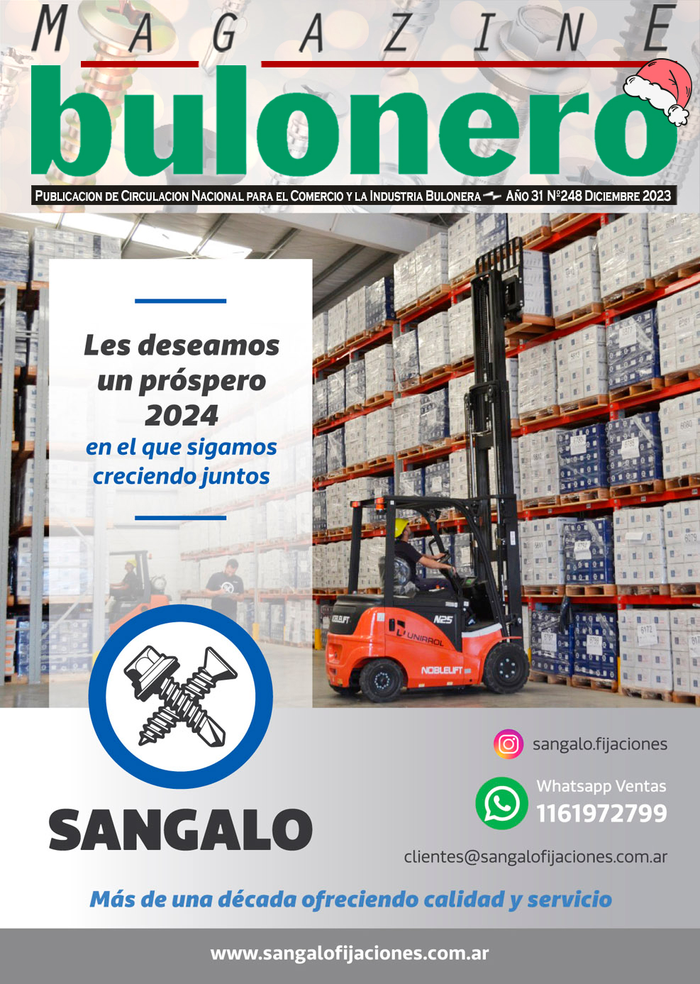 Tapa Magazine Bulonero 248